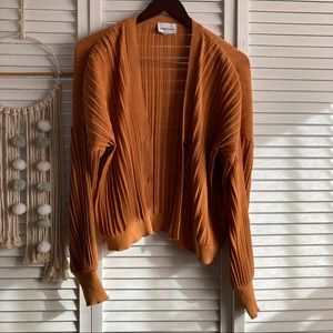 Orange Women's Cardigan